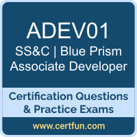 Associate Developer Dumps, Associate Developer PDF, ADEV01 PDF, Associate Developer Braindumps, ADEV01 Questions PDF, SS&C | Blue Prism ADEV01 VCE, SS&C | Blue Prism Associate Developer Dumps