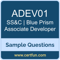 SS&C | Blue Prism ADEV01 VCE, Associate Developer Dumps, ADEV01 PDF, ADEV01 Dumps, Associate Developer VCE, SS&C | Blue Prism Associate Developer PDF