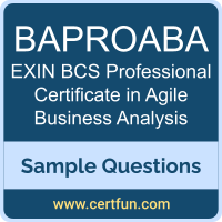 BAPROABA Dumps, BAPROABA PDF, BAPROABA VCE, EXIN BCS Professional Certificate in Agile Business Analysis VCE, EXIN BAPROABA PDF