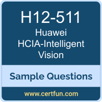 Huawei H12-511 VCE, HCIA-Intelligent Vision Dumps, H12-511 PDF, H12-511 Dumps, HCIA-Intelligent Vision VCE, Huawei HCIA-Intelligent Vision PDF