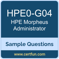 Hewlett Packard Enterprise HPE0-G04 VCE, Morpheus Administrator Dumps, HPE0-G04 PDF, HPE0-G04 Dumps, Morpheus Administrator VCE, HPE Morpheus Administrator PDF