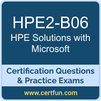 Solutions with Microsoft Dumps, Solutions with Microsoft PDF, HPE2-B06 PDF, Solutions with Microsoft Braindumps, HPE2-B06 Questions PDF, Hewlett Packard Enterprise HPE2-B06 VCE, HPE Solutions with Microsoft Dumps