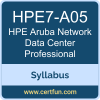 Aruba Network Data Center Professional PDF, HPE7-A05 Dumps, HPE7-A05 PDF, Aruba Network Data Center Professional VCE, HPE7-A05 Questions PDF, Hewlett Packard Enterprise HPE7-A05 VCE, HPE Aruba ACP-DC Dumps, HPE Aruba ACP-DC PDF