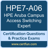 Aruba Campus Access Switching Expert Dumps, Aruba Campus Access Switching Expert PDF, HPE7-A06 PDF, Aruba Campus Access Switching Expert Braindumps, HPE7-A06 Questions PDF, Hewlett Packard Enterprise HPE7-A06 VCE, HPE ACX-CAS Dumps