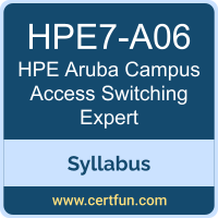 Aruba Campus Access Switching Expert PDF, HPE7-A06 Dumps, HPE7-A06 PDF, Aruba Campus Access Switching Expert VCE, HPE7-A06 Questions PDF, Hewlett Packard Enterprise HPE7-A06 VCE, HPE ACX-CAS Dumps, HPE ACX-CAS PDF