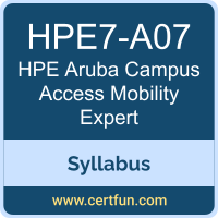 Aruba Campus Access Mobility Expert PDF, HPE7-A07 Dumps, HPE7-A07 PDF, Aruba Campus Access Mobility Expert VCE, HPE7-A07 Questions PDF, Hewlett Packard Enterprise HPE7-A07 VCE, HPE ACX-CAM Dumps, HPE ACX-CAM PDF