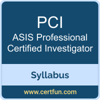 PCI PDF, PCI Dumps, PCI VCE, ASIS Professional Certified Investigator Questions PDF, ASIS Professional Certified Investigator VCE, ASIS PCI Dumps, ASIS PCI PDF