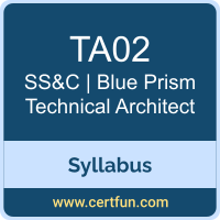 Technical Architect PDF, TA02 Dumps, TA02 PDF, Technical Architect VCE, TA02 Questions PDF, SS&C | Blue Prism TA02 VCE