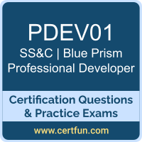 Professional Developer Dumps, Professional Developer PDF, PDEV01 PDF, Professional Developer Braindumps, PDEV01 Questions PDF, SS&C | Blue Prism PDEV01 VCE, SS&C | Blue Prism Professional Developer Dumps