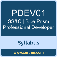 Professional Developer PDF, PDEV01 Dumps, PDEV01 PDF, Professional Developer VCE, PDEV01 Questions PDF, SS&C | Blue Prism PDEV01 VCE, SS&C | Blue Prism Professional Developer Dumps, SS&C | Blue Prism Professional Developer PDF