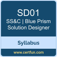 Solution Designer PDF, SD01 Dumps, SD01 PDF, Solution Designer VCE, SD01 Questions PDF, SS&C | Blue Prism SD01 VCE