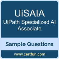 UiSAIA Dumps, UiSAIA PDF, UiSAIA VCE, UiPath Specialized AI Associate VCE, UiPath UiSAIA PDF