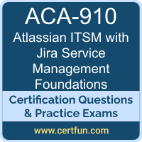 ACA-910: Atlassian ITSM with Jira Service Management Foundations (ACA-ITSMF)