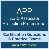 APP: ASIS Associate Protection Professional