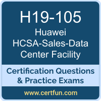 H19-105: Huawei Certified Specialist Associate - Data Center Facility