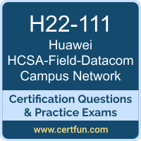 H22-111: Huawei Certified Specialist Associate-Field-Datacom Campus Network