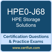 HPE0-J68: HPE Storage Solutions