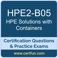 HPE2-B05: HPE Solutions with Containers