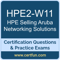 HPE2-W11: Selling HPE Aruba Networking Solutions