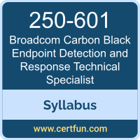 Carbon Black Endpoint Detection and Response Technical Specialist PDF, 250-601 Dumps, 250-601 PDF, Carbon Black Endpoint Detection and Response Technical Specialist VCE, 250-601 Questions PDF, Broadcom 250-601 VCE, Broadcom Carbon Black Endpoint Detection and Response Technical Specialist Dumps, Broadcom Carbon Black Endpoint Detection and Response Technical Specialist PDF