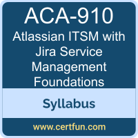 ITSM with Jira Service Management Foundations PDF, ACA-910 Dumps, ACA-910 PDF, ITSM with Jira Service Management Foundations VCE, ACA-910 Questions PDF, Atlassian ACA-910 VCE, Atlassian ACA-ITSMF Dumps, Atlassian ACA-ITSMF PDF