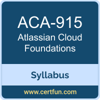 Cloud Foundations PDF, ACA-915 Dumps, ACA-915 PDF, Cloud Foundations VCE, ACA-915 Questions PDF, Atlassian ACA-915 VCE, Atlassian ACA-ACF Dumps, Atlassian ACA-ACF PDF