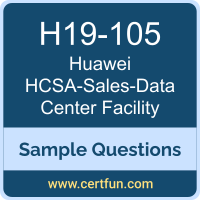 Huawei H19-105 VCE, HCSA-Sales-Data Center Facility Dumps, H19-105 PDF, H19-105 Dumps, HCSA-Sales-Data Center Facility VCE, Huawei HCSA-Sales-Data Center Facility PDF