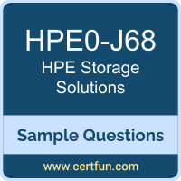 Hewlett Packard Enterprise HPE0-J68 VCE, Storage Solutions Dumps, HPE0-J68 PDF, HPE0-J68 Dumps, Storage Solutions VCE, HPE Storage Solutions PDF