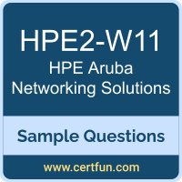 Hewlett Packard Enterprise HPE2-W11 VCE, Aruba Networking Solutions Dumps, HPE2-W11 PDF, HPE2-W11 Dumps, Aruba Networking Solutions VCE, HPE Aruba Networking Solutions PDF