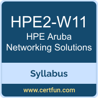 Aruba Networking Solutions PDF, HPE2-W11 Dumps, HPE2-W11 PDF, Aruba Networking Solutions VCE, HPE2-W11 Questions PDF, Hewlett Packard Enterprise HPE2-W11 VCE, HPE Aruba Networking Solutions Dumps, HPE Aruba Networking Solutions PDF