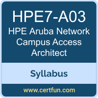 Aruba Network Campus Access Architect PDF, HPE7-A03 Dumps, HPE7-A03 PDF, Aruba Network Campus Access Architect VCE, HPE7-A03 Questions PDF, Hewlett Packard Enterprise HPE7-A03 VCE, HPE Aruba-ACNA-CA Dumps, HPE Aruba-ACNA-CA PDF