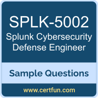 Splunk SPLK-5002 VCE, Cybersecurity Defense Engineer Dumps, SPLK-5002 PDF, SPLK-5002 Dumps, Cybersecurity Defense Engineer VCE, Splunk Cybersecurity Defense Engineer PDF