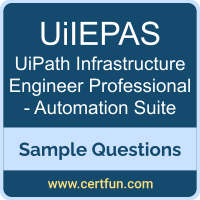 UiIEPAS Dumps, UiIEPAS PDF, UiIEPAS VCE, UiPath Infrastructure Engineer Professional - Automation Suite VCE, UiPath UiIEPAS PDF